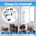 RP32104 Shower Cartridge Compatible with Delta Monitor 1700 Series (1998-2005) Showers, for Delta Monitor Shower Cartridge, for Delta Shower Faucet Cartridge Assembly / RP32104 Tub Valve