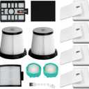 IW3511 IW1111 Filters Replacement Parts for Shark IW3511 Detect Pro Cordless Stick Vacuum Cleaner and IW1111 Detect Pro Auto-Empty System Portable Handheld Attachment Washable Kits