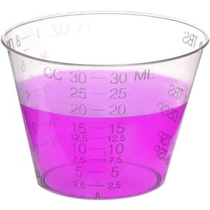 Medicine Cups (1oz) - Plastic Disposable Graduated Medicine Cups from PrimeMed (500 Pack)