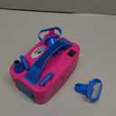 Nulink Electric Balloon Pump, Portable Electric Balloon Blower Machine Balloon Air Pump Dual Nozzle 110V 600W Balloon Inflator for Party Decorations (Rose red)