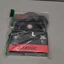 FLEXI New Classic Tape Retractable Dog Leash for Large Dogs Upto 110 lbs.  26 ft., Black | Tangle Free Pet Walking Leash with One-Handed Brake, Pause, Lock|German Quality Product