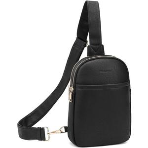 CORALDAISY Large Crossbody Bags for Women travel Sling Bag Leather Cross body Purse Big Purses for Women