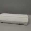 Foldable Stone Bath Mat, Quick Dry Stone Drying Mats for Bathroom, Super Absorbent Bath Mat, Non Slip, Large Diatomaceous Earth Dish Drying Mats for Kitchen Counter 23.5 x 15.4in, White