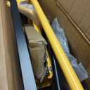 4 in 1 Convertible Hand Truck Dolly Cart with Wheels, 1000Lbs Capacity, Heavy Duty Stair Climbing Hand Trucks with Bungee Cord & Strap for Flat Ground & Stairs, Logistics, Home, Office, Yellow