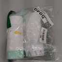 ANWA 40 Count Cat Litter Box Liners for Automatic Cat Litter Box and Litter Box Robot 4/5, Heavy-Duty, Extra Thick (20 Count (Pack of 2), White)