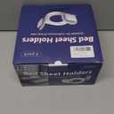 Twist-Lock Bed Sheet Holder & Corner Grippers - Stops Shifting & Bunching for a Tight Fit, Innovative Clip-Free Design,Universal for All Mattress & Sheet Sizes, Easy Install