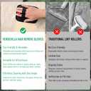 2 Pcs Static Pet Hair Removal Gloves, Reusable Electrostatic Pet Cat Dog Hair Remover Grooming Gloves,Pet Hair Remover Brush for Couch, Carpet, Furniture, Clothes & Car Interior