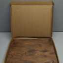 Sliding Tray for Coffee Maker, 360 Rolling Tray Appliance Slider with Wheels, Coffee Pot Slider Tray for Countertop Storage, Easily from Under The Cabinet (Brown, 12.5W x 16D)