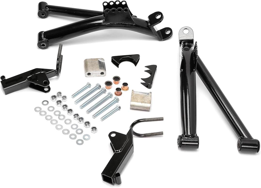 ALMULOO 6 Inches A-Arm Lift Kit Compatible with 1985-1995 YAMAHA Golf Cart G2 G9 Electric or Gas Model Powder Coated
