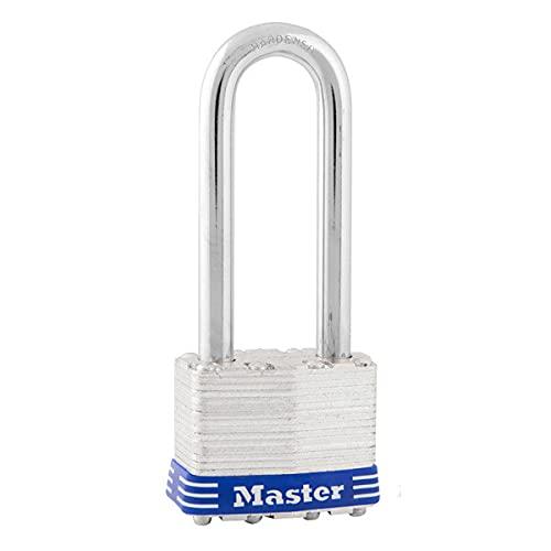 Master Lock 1DLJ Laminated No. 1 Long Shackle Padlock