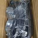 yeesport 700 x 40c Bike Tires, 2 Pack Foldable 42-622 700x40c Tires and 700x38/40/42c Inner Tubes 48mm A/V Valve with Rim Strips, 700c Gravel Bike Tires