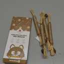 Potaroma 6 Pcs Natural Silvervine Sticks Cat Toys, Catmint Silvervine Blend Sticks, Kittens Chew Toys for Teeth Cleaning, Matatabi Dental Care Cat Treat, Edible Kitty Lick Toys