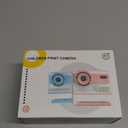 Instant Print Digital Camera for Kids, 2 in 1 Photo Printer with 2.4 Inch Screen, 1080P HD Toy Camera for Teens Birthday Gift (Pink)