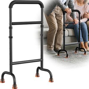 Stand Assist for Chair & Couch - Height Adjustable Mobility Aid for Seniors, Lightweight Aluminum Frame with 450lb Capacity