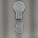 Blue Sky Clayworks Laguna Coastal Spoon Rest, Ceramic, 11" Length, Serene Ocean Counter Accent