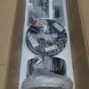 60 Smart Ceiling Fan with Lights Remote,Control via Alexa Google App Wifi,Silent DC Motor,Dimmable,Outdoor Indoor Modern Ceiling Fans for Large Bedroom Living Room Kitchen Patio,Black Walnut Brown