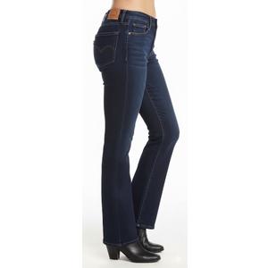 LEVI STRAUSS signature, Mid Rise Bootcut, slim through hip and thigh, Bootcut leg, soft stretch (22M, W36, L32)