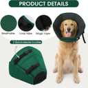 Dog Cone Collar After Surgery for Large Dogs, Adjustable Soft Cone for Dogs to Stop Licking, Professional Elizabethan Collar for Pet, Recovery Cones for Wound Healing & Hot Spots