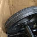 Economy Knee Scooter Steerable Knee Walker for Foot Injuries Compact Crutch Alternative with Dual Braking System (Black)