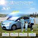 10pcs Car Window Shades for Toyota Prius Hatchback 2010-2015 (Not Prius C or Prius V) Accessories,Windshield Side Rear Full Sunshade,Sun Visor UV Blocking, Privacy Protection for Camping Outdoor