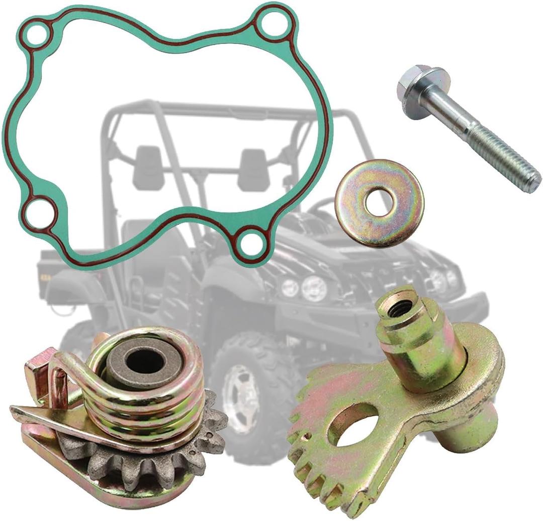 FZJDSD 23320-004-000 Gearshift Fan Gear Set Driven 23330-004-0000 Compatible with Massimo MSU 500 700 Hisun UTV Coleman Bighorn Challenger Axis 500 700