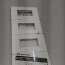 CML Matte White Decorator Screwless Wall Plate, 8 Pack 1-Gang Outlet Covers and Switch Plates, Scratch and Impact Resistant, Hidden Screws, Polycarbonate, Standard Size 2.91” X 4.68”