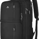 MATEIN Carry on Backpack, Large 40L Flight Approved Travel Backpack with USB Port, TSA Personal Item Travel Bag fits 17" Laptop, Water Resistant Luggage Overnight Weekender Bag for Men & Women, Black (X-Large)