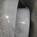 PULOTE 100PCS Ivory Plastic Plates - Cream Plastic Disposable Heavy Duty for Party & Wedding - Include 50 Each (Dinner & Dessert) Plates