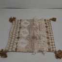AELS Boho Decorative Throw Pillow Covers with Fringes and Tassels 18x1 