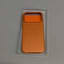 TORRAS Magnetic Slim Fit for iPhone 17 Pro Case 6.3 inch, Ultra-Thin, Compatible with MagSafe, Lightweight Matte Anti-Scratch Hard PC Cover Phone Case for iPhone 17 Pro OriginFit, Glossy Orange