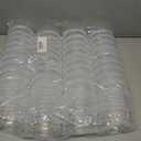 36 Pcs 6 Inch/ 5 Inch/ 4.5 Inch Jumbo Plastic Clear Easter Egg Fillable Large Plastic Eggs Transparent Bulk for Adult Kids Easter Egg Hunt Suprise Busket Stuffers Easter Party Supplies