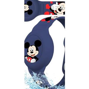 Waterproof Airtag Bracelet for Kids [2 Pack], Cute Cartoon Air Tag Holder for Kids with Full Coverage Hidden Design, Silicone Airtag Wristband for Child, Healthy Material Blue