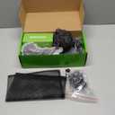 Portable Shower for Camping, Rechargeable Camping Shower with Collapsible with Handle 20L Intelligent LED Display, 4 Spray Modes, Outdoor Shower Kit for Hiking, Travel, Car, Pet Black