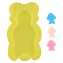 Baby Bath Cushion Infant Bath Mat, Pad & Sponge for Toddler, Infant & Newborn (Yellow-Style4)