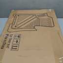 for 2025 2026 Nissan Kicks Floor Mats Trunk Cargo Mat Liner and Backrest Mat Set All Weather TPE Accessories (for 2025 2026 Nissan Kicks Full Set)