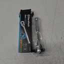 DURATECH 3-IN-1 Ratchet Handle, 1/4 ", 3/8 ", 1/2" Drive Ratchet Wrench, 72-Tooth, Reversible Switch, Full-Polished Chrome Plating, Alloy Steel