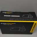 For Mercury Milan 2006 07 08 09 2010 Door Mirror Passenger Side | Power | Heated | w/Puddle Light | Paint to Match | Replacement For 6E5Z17682B | FO1321267