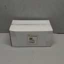 Rubtlamp 50 Pack Clear Disposable Bowls, Clear Plastic Bowls with Gold Rim, 12-16oz Premium Heavy Duty Plastic Hammered soup Bowls for Milk Cereals, Snacks, Salads