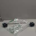 DGYB Adjustable Suction Cup Towel Bar for Bathroom 14 Inch ~ 27 Inch Brushed Nickel Towel Rack Stainless Steel Bath Towel Holder for Glass Shower Door