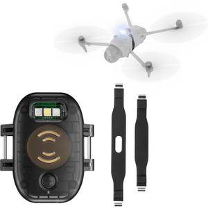 STARTRC Drone Strobe Light/Alarm Buzzer,Flying Down Sound and Light Alarms for FAA Drone Night Flying,Rechargeable LED 120dB,Fits For DJI Mini 5 Pro, Avata 2,Mini 4k,Air 3S and Mavic Drones Accessory