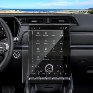 Anti-Glare Matte 2025-2026 Terrain Screen Protector, for GMC Terrain (Elevation/Denali/AT4) 15-inch Diagonal Touchscreen, 9H Tempered Glass 2026 2025 Terrain Accessories HD&Anti-Fingerprint 15"