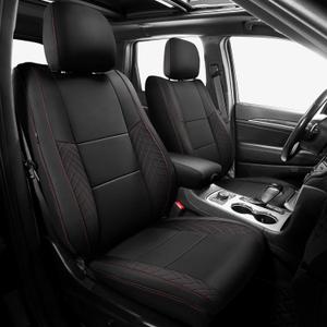 FREESOO Custom Leather Car Seat Covers for Jeep Grand Cherokee 2011-2021