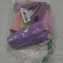 KeaBabies 8-Pack Organic Baby Bandana Bibs for Girls - Super Absorbent Triangle Baby Bibs for Drooling and Teething Infant, 100% Cotton Extra Soft for Newborn, Infant 0-36 Months (Lilac)