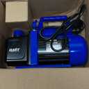 Orion Motor Tech Vacuum Pump, 4.5 cfm 1/3 hp HVAC Single Stage Vacuum Pump for R12 R22 R134a R410a R502, Auto AC Vacuum Pump Kit for Automotive Air Conditioner Resin Degassing & More, Oil Included (Blue)