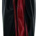 Mens Gym Training Basketball Shorts with Zippered Pockets (Black, XXXL)