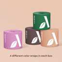 Amazon Aware 3-ply Bamboo Toilet Paper, Unscented, 12 Rolls, 350 Sheets per roll, Total 4200 Sheets, Plastic-Free