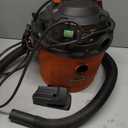 Armor All - 2.5 Gallon 2 HP 1-1/4" Hose, Portable Wall Mountable Wet/Dry Utility Vac (VOM205P0901)