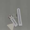 NotoCity Bands for Galaxy Watch 4/4 Classic & Galaxy Watch 5/5 Pro, 20mm Silicone Replacement Strap for Vivoactive 3 Vivoactive 5 Vvomove HR Forerunner 645/245 Music Band (White)