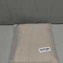 Fitable Faux Linen Tablecloths Rectangle 60 x 120 Inch - 2 Pack Neutral Table Clothes for 8 Foot Tables, Nature Faux Burlap Kitchen Table Covers for Dining, Party, Farmhouse, Banquet, Buffet