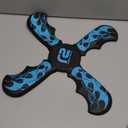 Refresh Sports Boomerang for Kids & Adults - Soft, Durable, Easy to Throw & Catch - Ages 4-8 - Outdoor, Beach, Pool Play - Jet Black